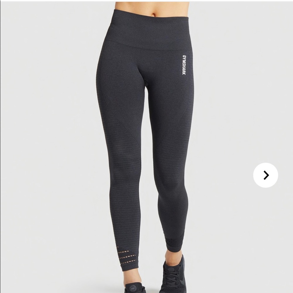 Gym shark black marl size small